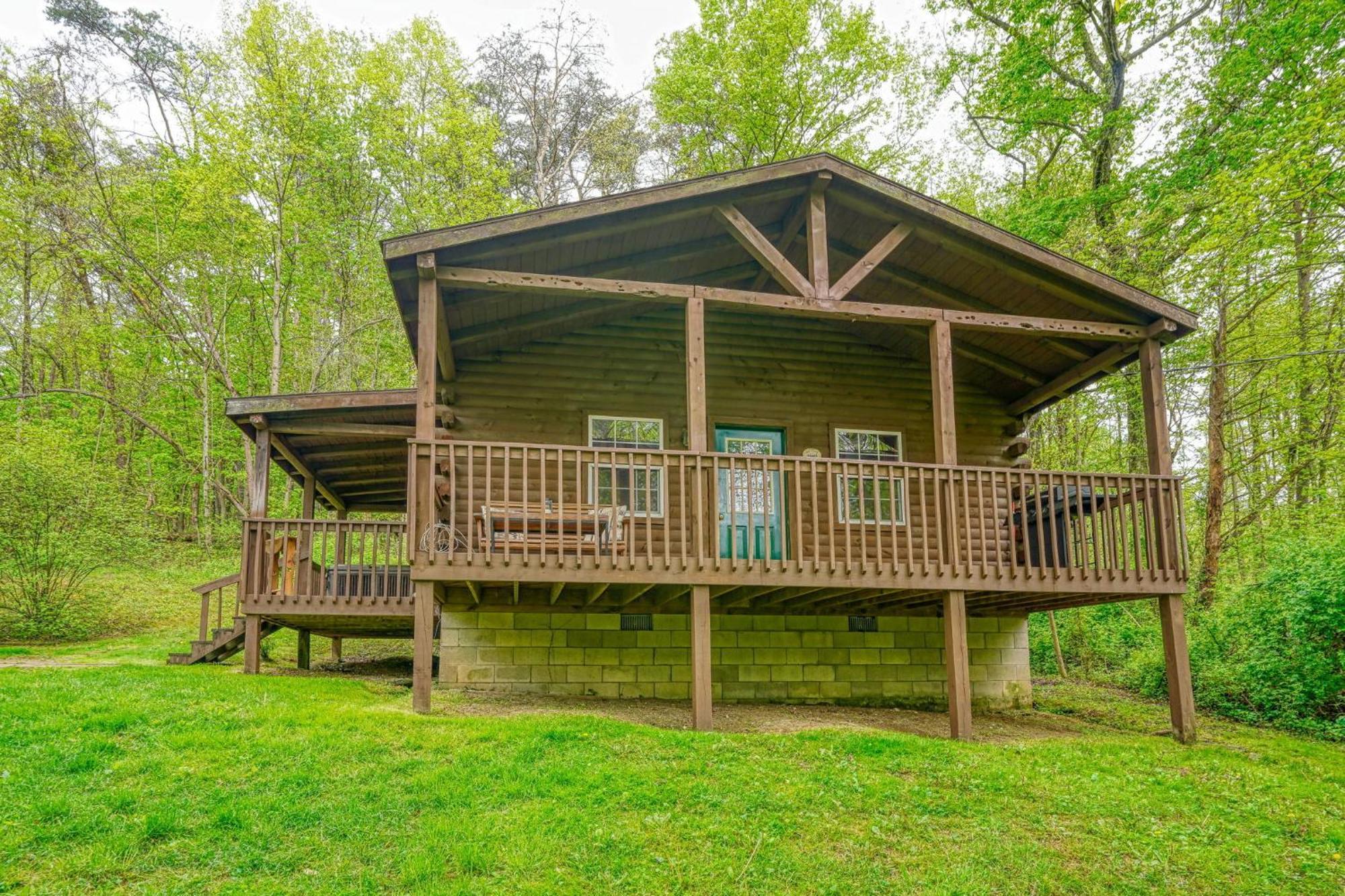 Blue Rose Cabins - Rosebud Cabin Logan Luaran gambar